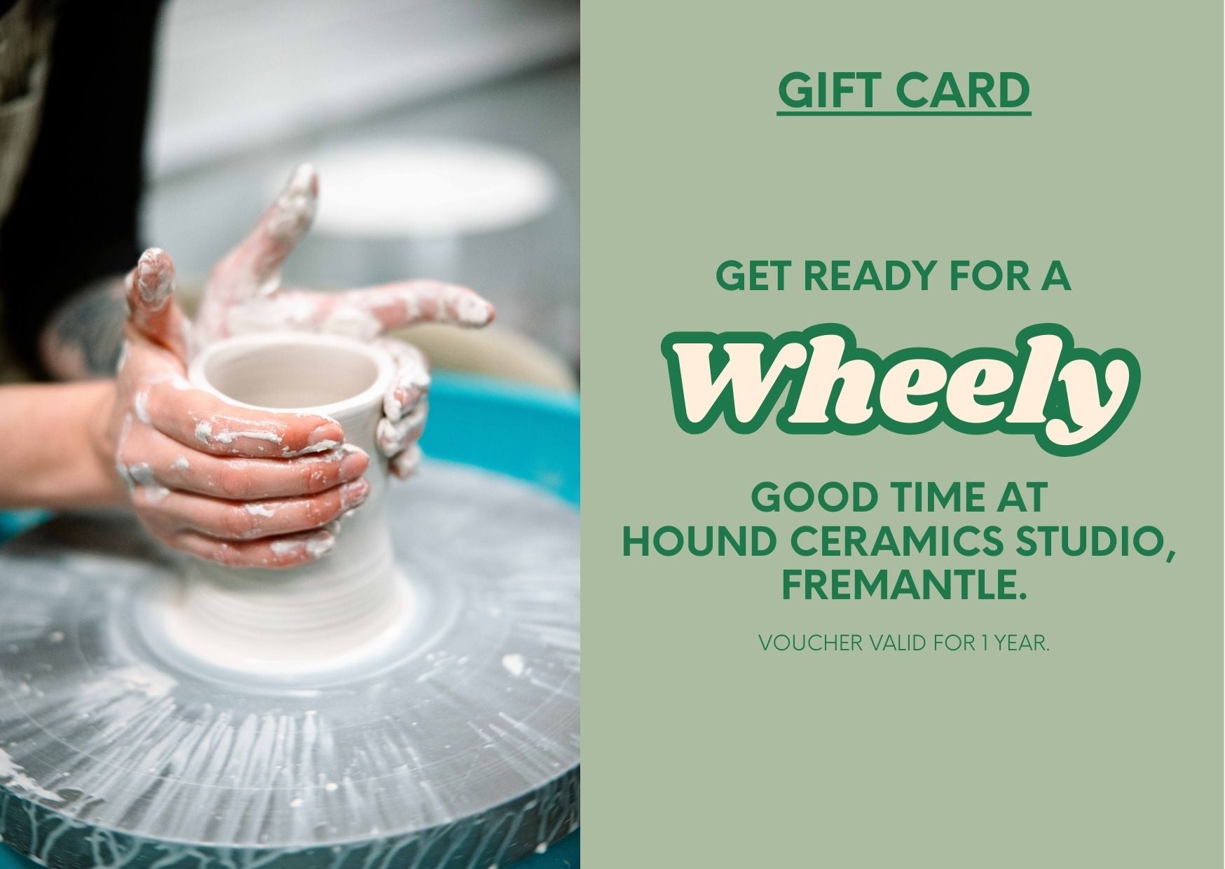 Hound Ceramics Studio Gift Card